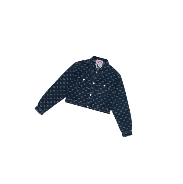 Dámské Bundy A BATHING APE Bape Patterned Denim Thin Denim | CGOXF-0136