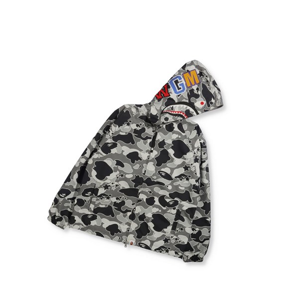 Dámské Bundy A BATHING APE Bape Sta Camo Oversized Full Zip Černé | PAOQG-4083