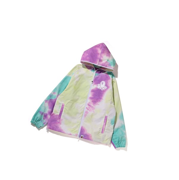 Dámské Bundy A BATHING APE Bape Tie-dye Oversized Full Zip Thin Caise | AFSLE-9346
