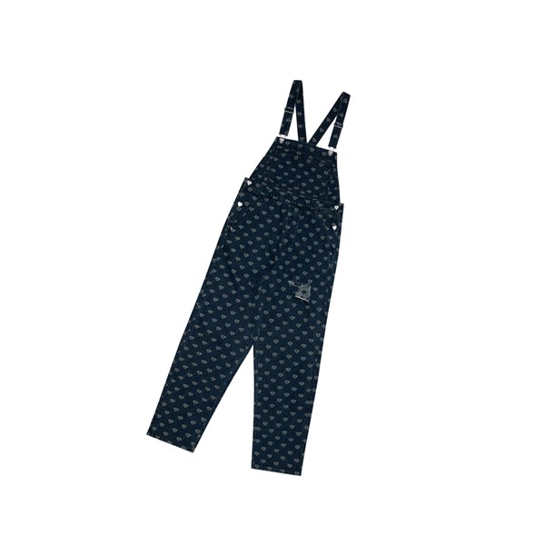 Dámské Jumpsuits A BATHING APE Bape Patterned Denim Dungaree Jumpsuits Denim | LGPCA-8402