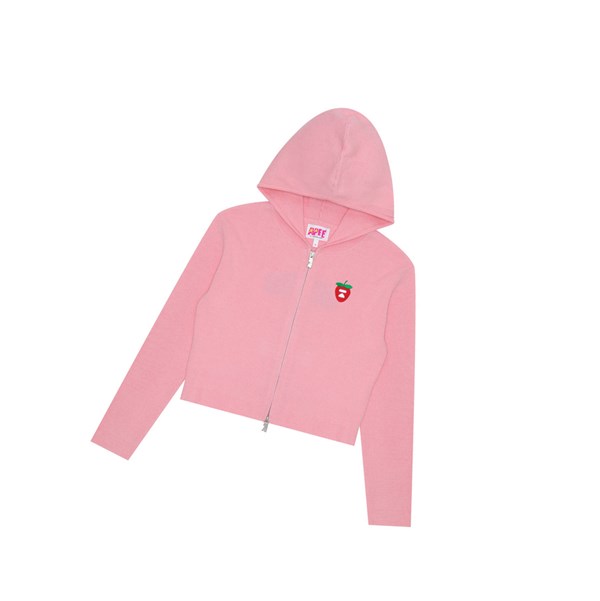 Dámské Kardigan A BATHING APE Bape S Kapucí Cardigan Cardigan Růžové | FNKGE-3450