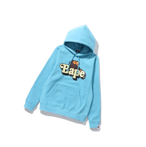 Dámské Mikiny S Kapucí A BATHING APE Bape Milo On Bape Pullover Světle Blankyt | JOASK-6873