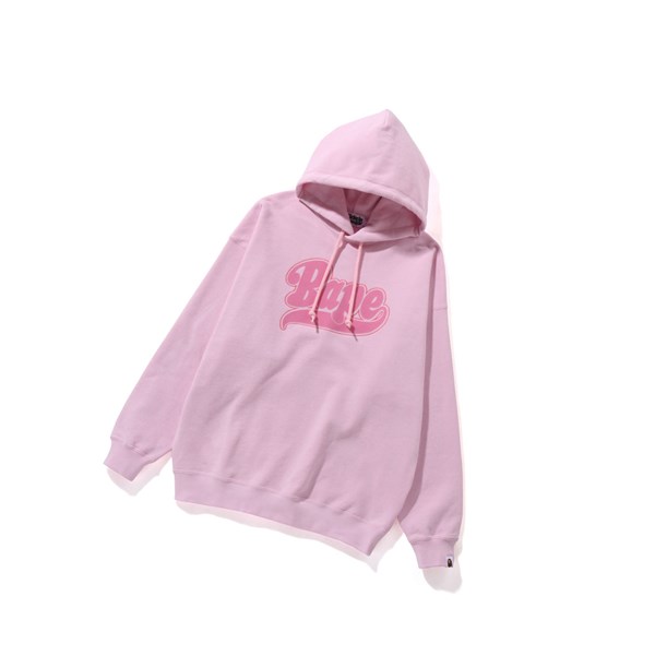 Dámské Mikiny S Kapucí A BATHING APE Bape Oversized Pullover Růžové | RJMLY-8574