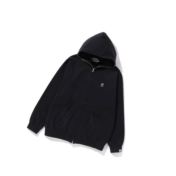 Dámské Mikiny S Kapucí A BATHING APE Bape Crystal By Bathing Overdyed Oversized Full Zip Černé | TYRVF-3246