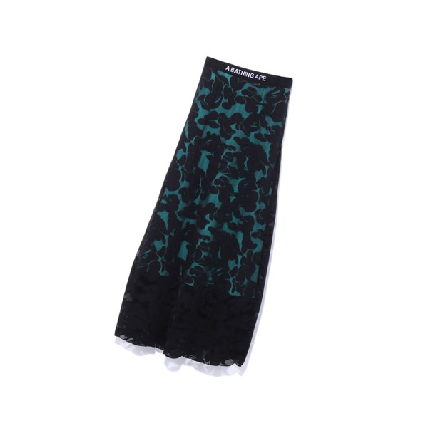Dámské Sukně A BATHING APE Bape Solid Camo Long Long Černé | WIBET-0217