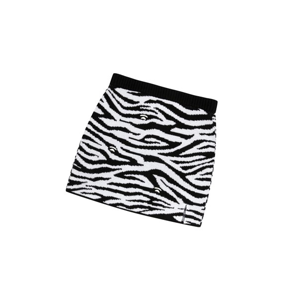 Dámské Sukně A BATHING APE Bape Zebra Pattern Knit Mini Černé | IMDNY-7096