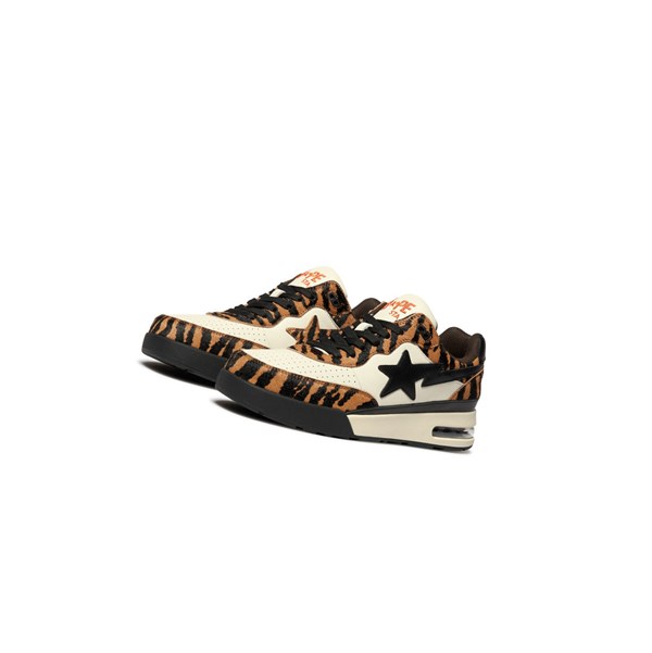Dámské Tenisky A BATHING APE Bape Cny Silniční Sta M1 Mid Hnědé | KNUZP-7962