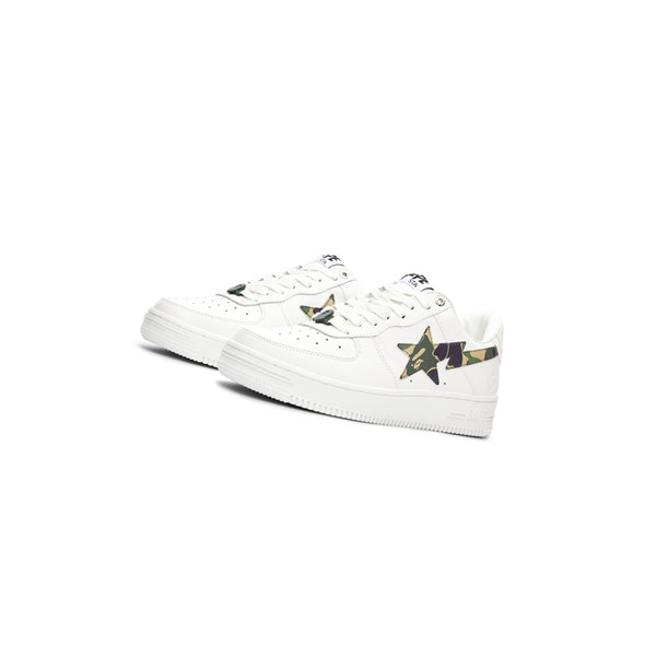 Dámské Tenisky A BATHING APE Bape Sta™ White / Abc Camo Low Zelene | OWKTJ-2170