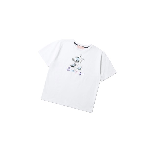 Dámské Tričko A BATHING APE Bape Floral Print Tee Krátké Sleeve Bílé | SQIBR-6021
