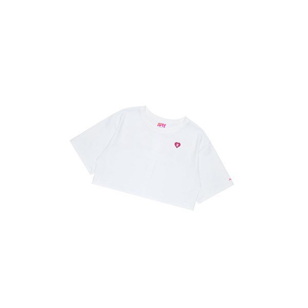 Dámské Tričko A BATHING APE Bape Graphic Loose Tee Krátké Sleeve Bílé | TMGFY-9602