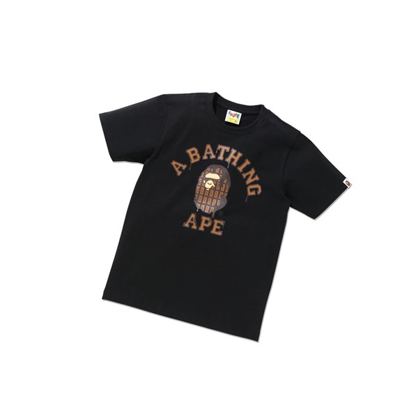 Dámské Tričko A BATHING APE Bape Valentine Chocolate Ape Head Tee Krátké Sleeve Černé | LHOSR-7253