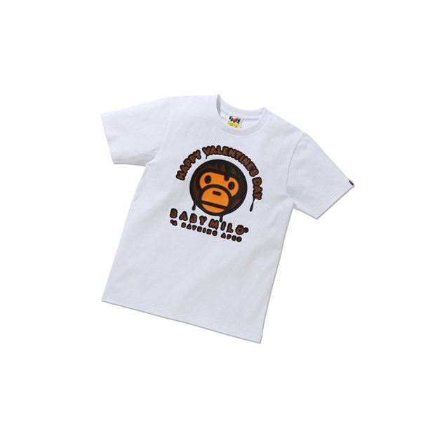 Dámské Tričko A BATHING APE Bape Valentine Chocolate Baby Tee Krátké Sleeve Bílé | ZVIEN-3691