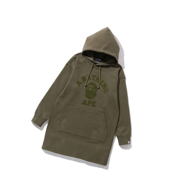 Dámské Šaty A BATHING APE Bape Ape Head One Point Onepiece Knee Length Dresses Světle Zelene | BEOKJ-5108