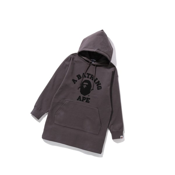 Dámské Šaty A BATHING APE Bape Ape Head One Point Onepiece Knee Length Dresses Tmavě Šedé | SJXRT-9640