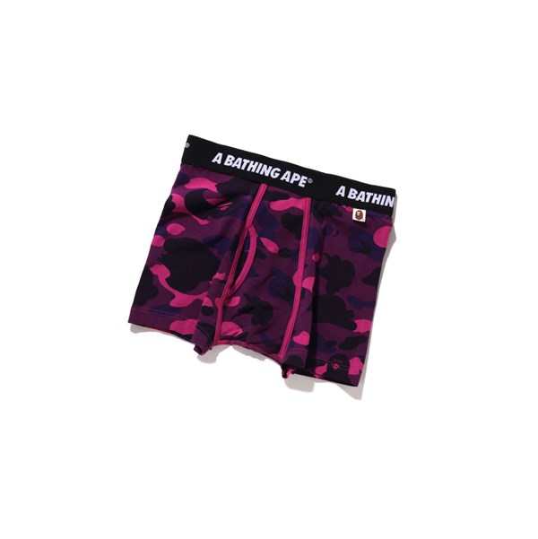 Pánské Boxer A BATHING APE Bape Color Camo Trunks Boxers Fialové | ESHAQ-6389