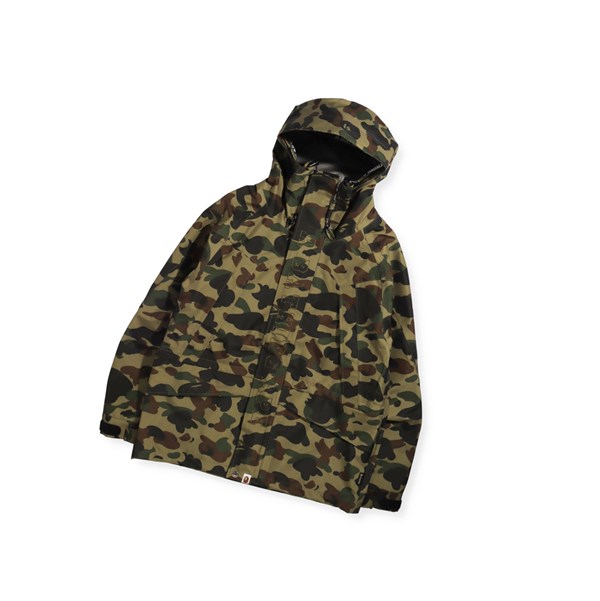Pánské Bundy A BATHING APE Bape Gore-tex 1st Camo Snowboard Zelene | ZAWRE-5046