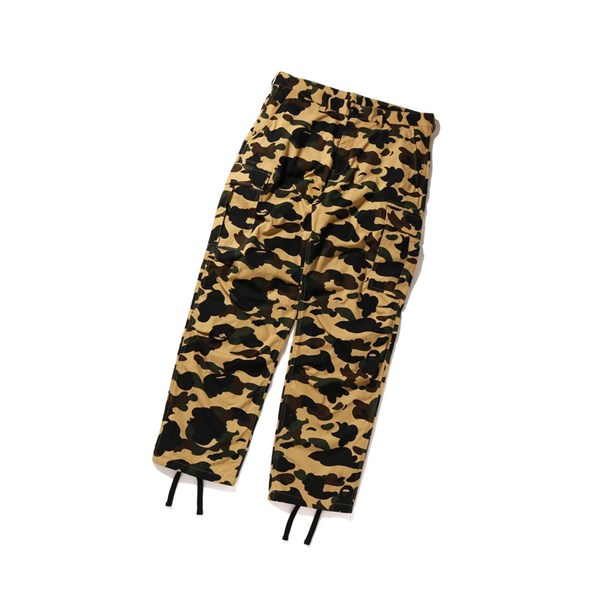 Pánské Kalhoty A BATHING APE Bape 1st Camo Cargo Long Žluté | QDVBJ-1670
