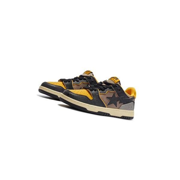 Pánské Tenisky A BATHING APE Bape Sk8 Sta #5 M1 Low Černé | PRWBI-4087