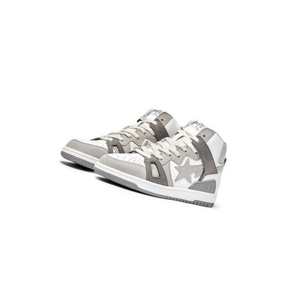 Pánské Tenisky A BATHING APE Bape Sta 93 Hi M2 High Šedé | GLPDN-4153