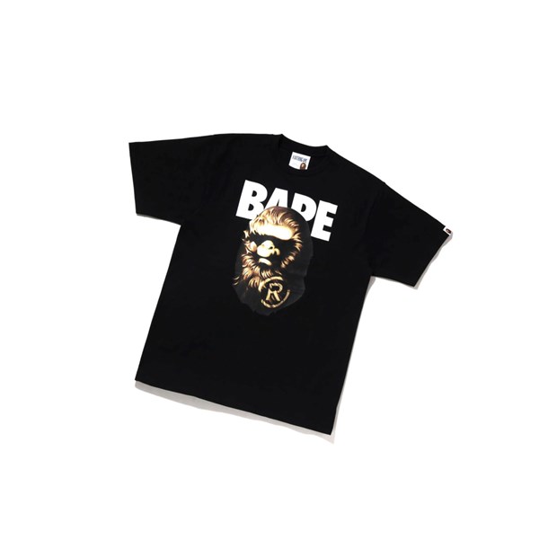 Pánské Tričko A BATHING APE Bape Ape Head Tee Krátké Sleeve Černé | MJWLN-6935