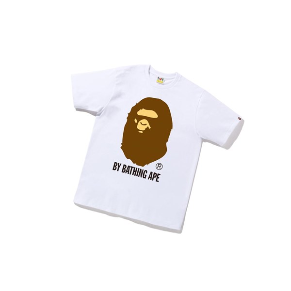 Pánské Tričko A BATHING APE Bape By Bathing Ape Tee Krátké Sleeve Bílé | YNRVP-0759