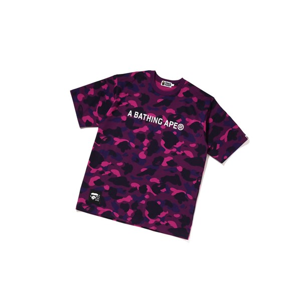 Pánské Tričko A BATHING APE Bape Color Camo A Bathing Ape Relaxed Fit Tee Krátké Sleeve Fialové | YOPQF-2045