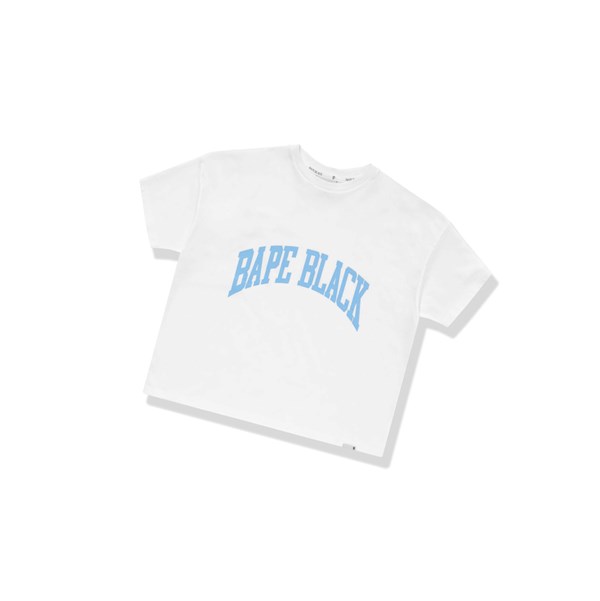 Pánské Tričko A BATHING APE Bape Logo Print Tee Krátké Sleeve Bílé | OXEIG-7609