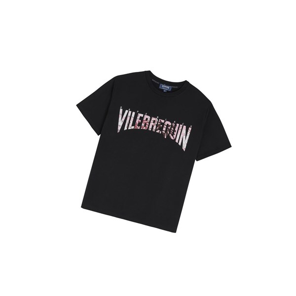 Pánské Tričko A BATHING APE Bape X Vilebrequin Tape Tee Krátké Sleeve Černé | NCUMO-3215