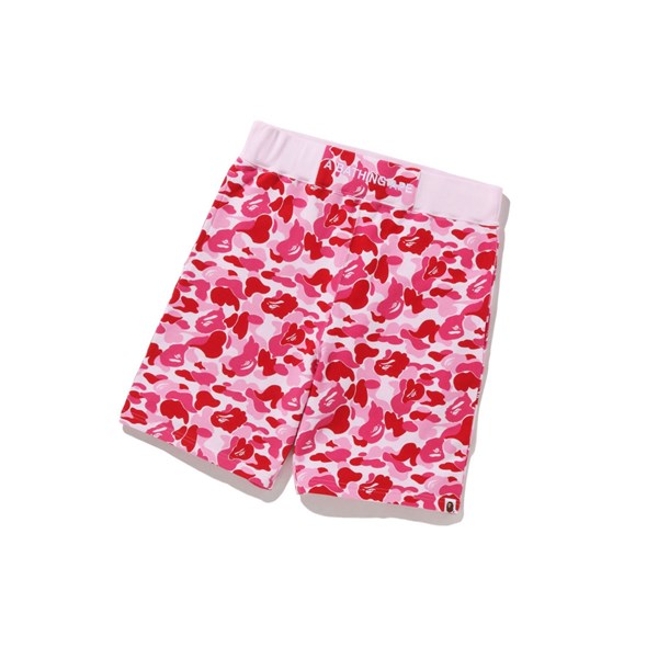 Pánské Šortky A BATHING APE Bape Abc Camo Sweat Růžové | FKVCU-5491