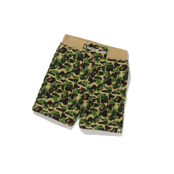 Pánské Šortky A BATHING APE Bape Abc Camo Sweat Zelene | OHDNY-9480