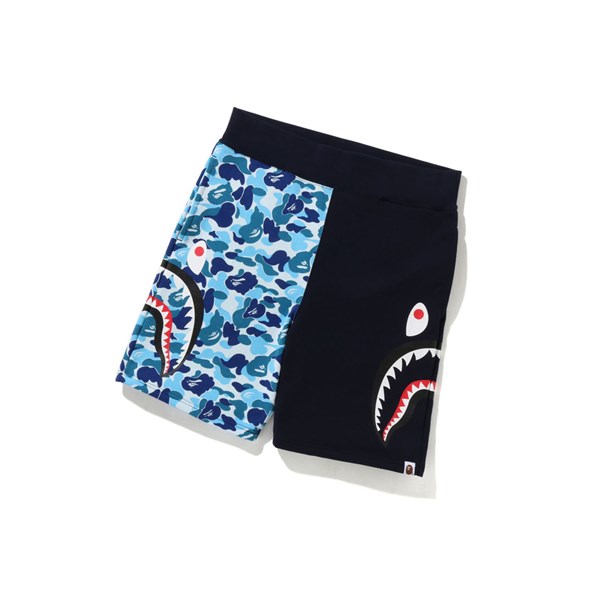 Pánské Šortky A BATHING APE Bape Abc Camo Side Shark Sweat Blankyt | WBCSV-9640