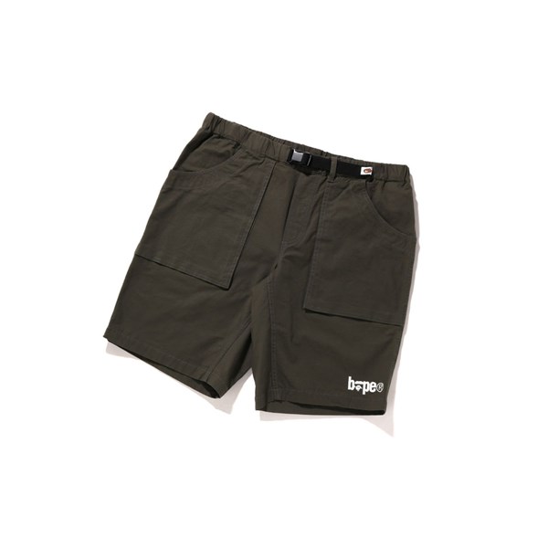 Pánské Šortky A BATHING APE Bape Climbing Tmavě Hnědožlutý | VRCPK-8273