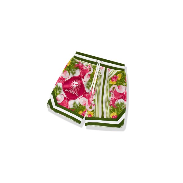 Pánské Šortky A BATHING APE Bape Floral Print Ape Head Světle Zelene | NHGIB-9725