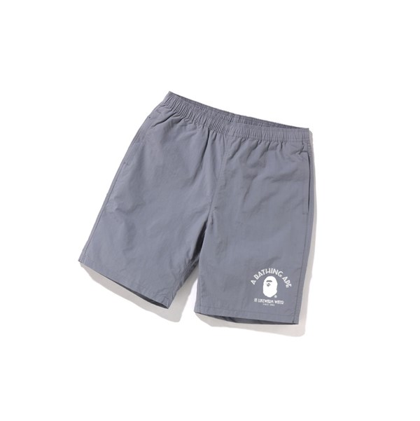 Pánské Šortky A BATHING APE Bape Nylon Beach Šedé | SYTJL-0148