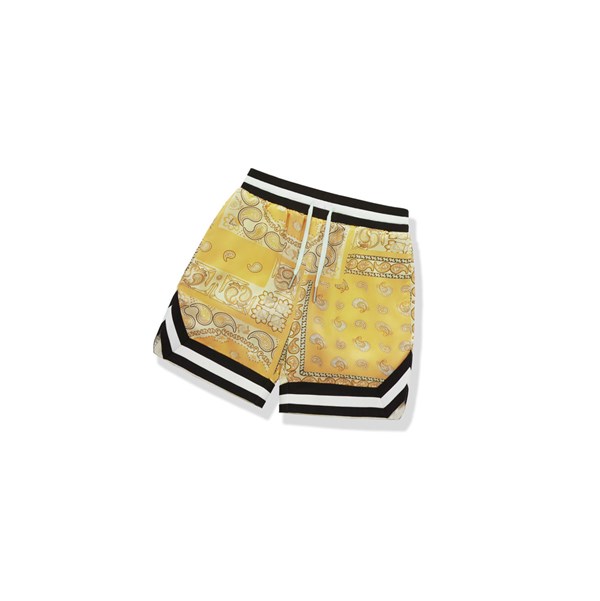 Pánské Šortky A BATHING APE Bape Paisley Print Žluté | ERTCB-2187