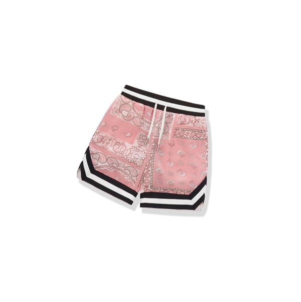 Pánské Šortky A BATHING APE Bape Paisley Print Růžové | WIMYO-9257