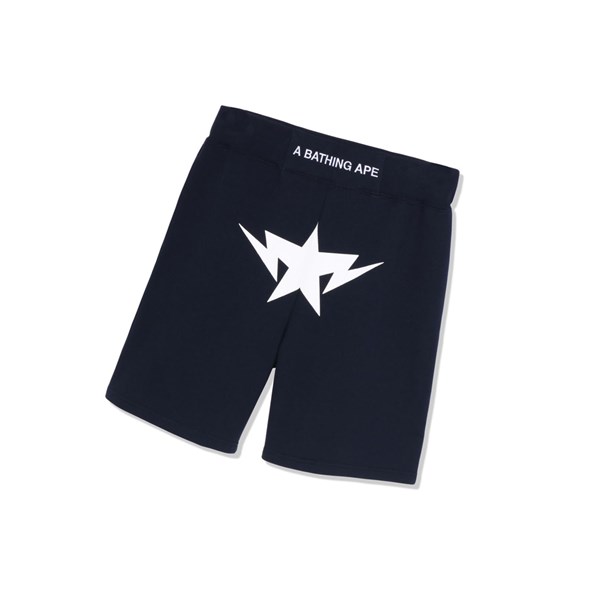 Pánské Šortky A BATHING APE Bape Twinsta Sweat Tmavě Blankyt Blankyt | TRAIS-1630